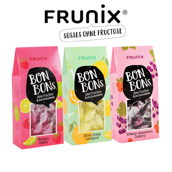 FRUNIX Bonbons Früchte-Kennlernset 3x90g