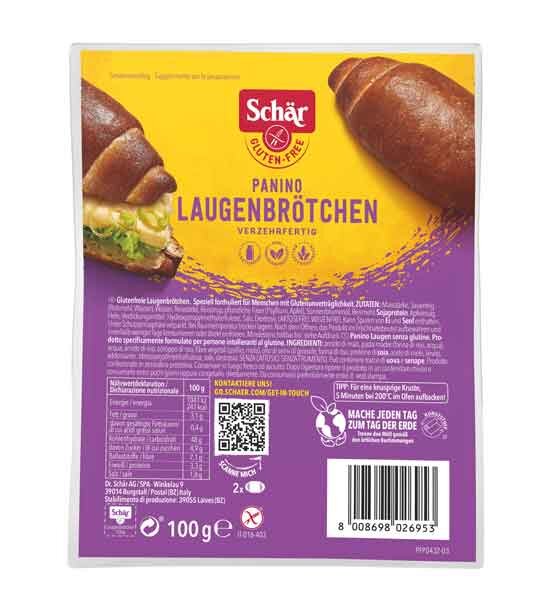 Schär Panino Laugenbrötchen 100g