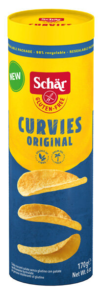 (MHD) Schär Curvies Original Kartoffelchips 170g