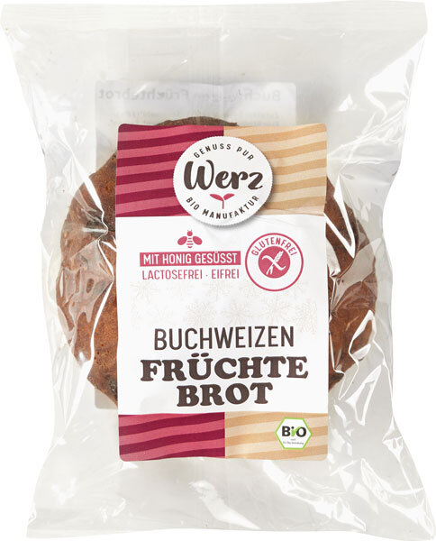 Werz Buchweizen Früchtebrot bio 250g