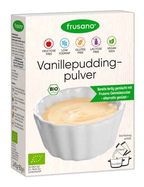Frusano Vanillepuddingpulver bio 180g