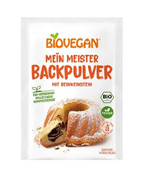 Biovegan Meister Backpulver bio 3x17g
