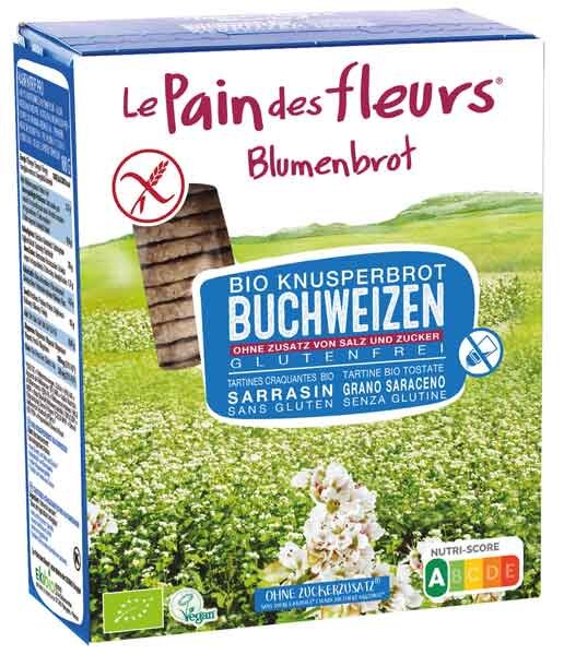 Blumenbrot Knusprige Buchweizen-Schnitten bio 150g