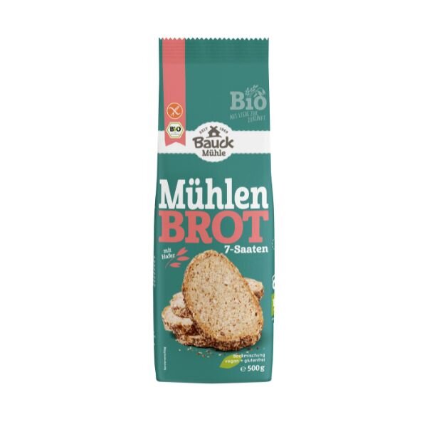 Bauck Mühle Mühlenbrot 7-Saaten bio 500g