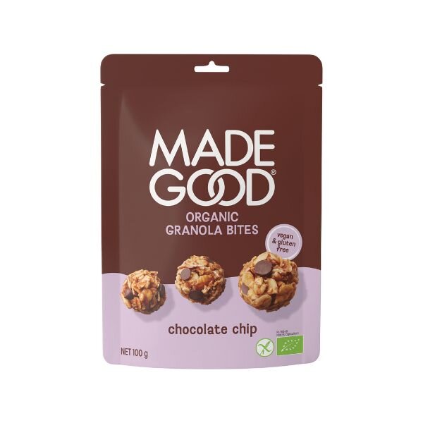 MadeGood Granola Bites Chocolate Chip bio 100g