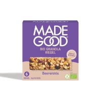 MadeGood Granola Riegel Beerenmix bio 144g