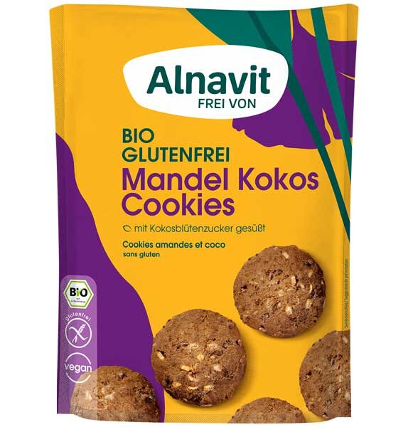Alnavit Mandel Kokos Cookies bio 125g