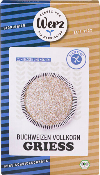 Werz Buchweizen-Vollkorn-Grieß bio 250g