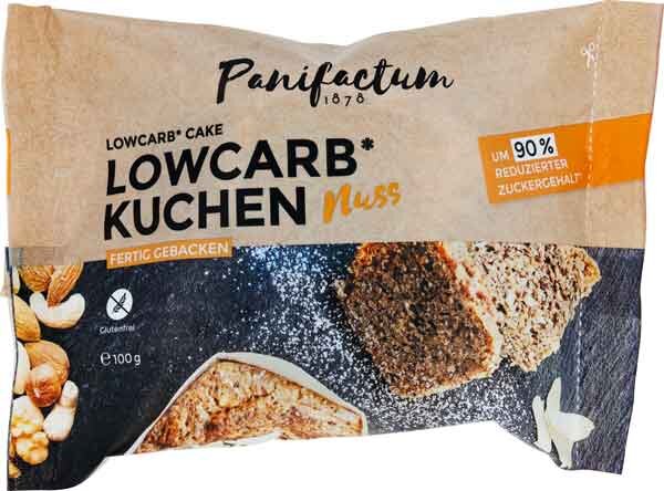 (MHD) Panifactum Low Carb* Nusskuchen 100g