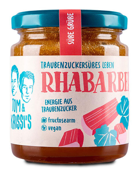 (MHD) Tom & Krissis Rhabarber Fruchtaufstrich 250g