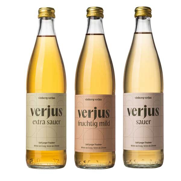vinberg Verjus pur Set 1,5l