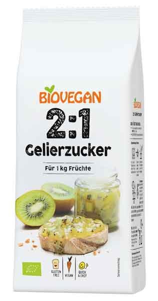 Biovegan Gelierzucker 2:1 bio 500g