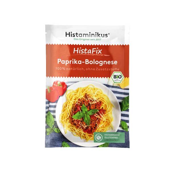 Histaminikus HistaFix Paprika-Bolognese bio 32g