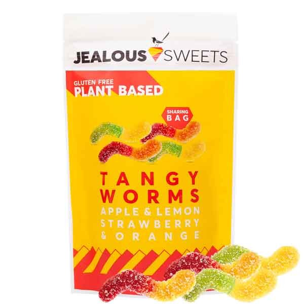 Jealous Sweets Tangy Worms 125g