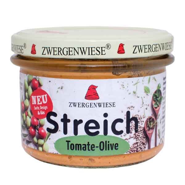 Zwergenwiese Streich Tomate-Olive bio 180g