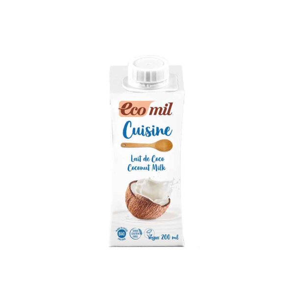 EcoMil Cuisine Kokos Sahneersatz bio 200ml