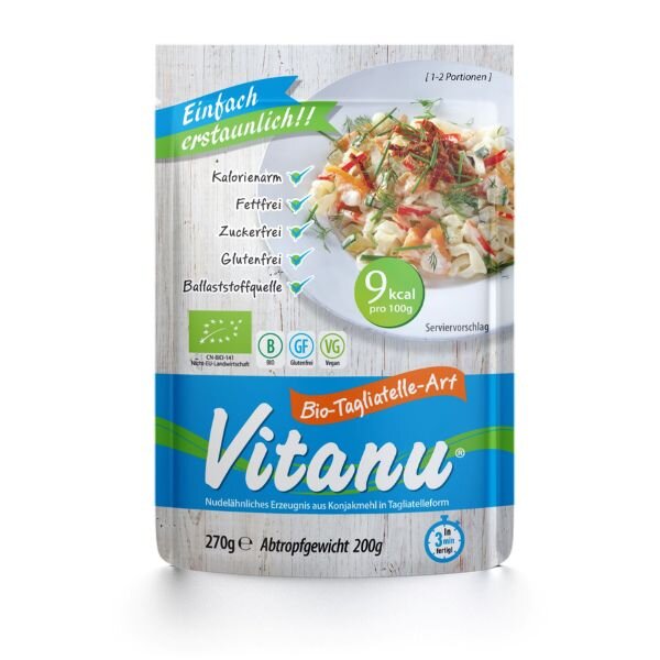 Vitanu Konjak Tagliatelle bio 200g