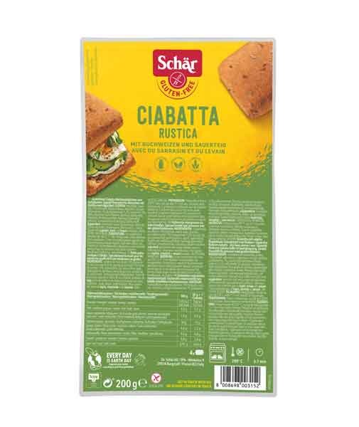 Schär Ciabatta rustica 4x50g