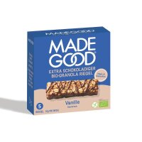 MadeGood Chocolate Vanilla Granola Bars bio 120g