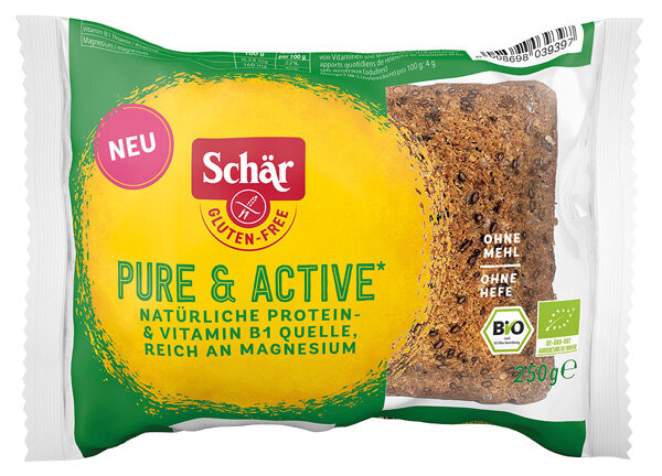 Schär Pure & Active bio 250g