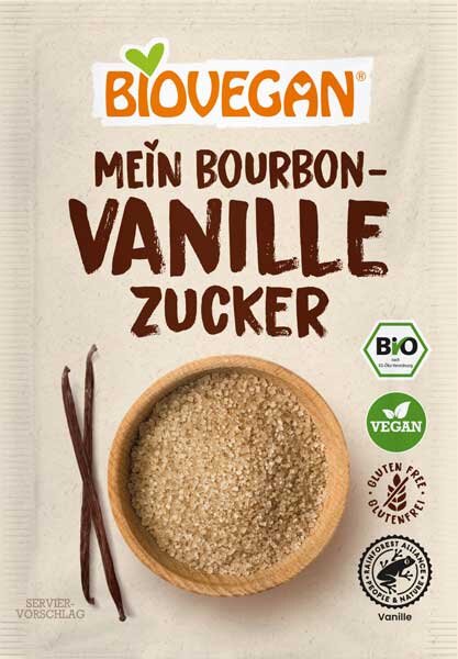 Biovegan Vanillezucker bio 4x8g