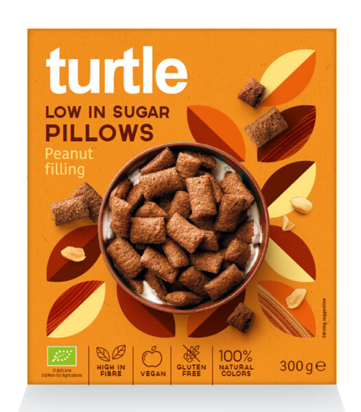 turtle Knusperkissen mit Erdnussbutter bio 300g