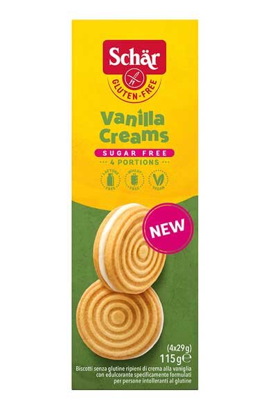 Schär Vanilla Creams 115g