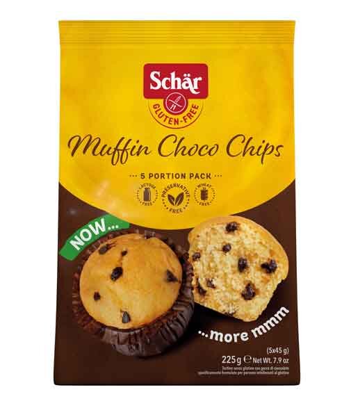 (MHD) Schär Muffins Choco Chips 225g