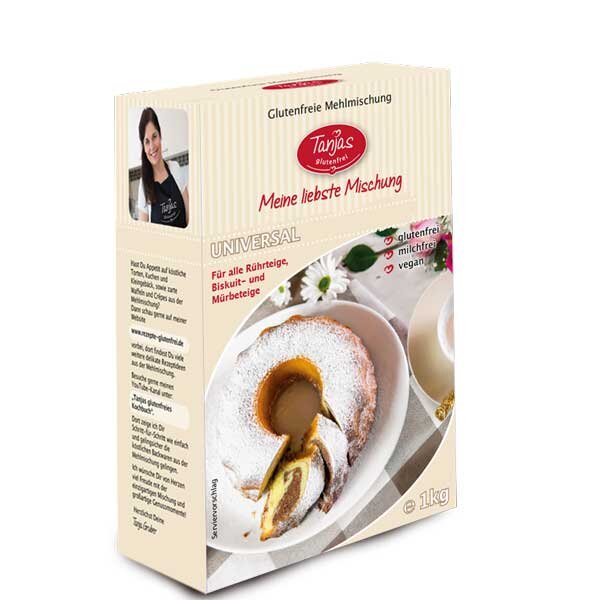 Tanjas glutenfrei Mehlmischung universal 1kg
