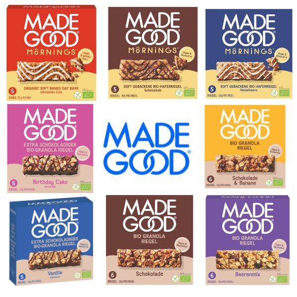 MadeGood Granola Riegel Set bio 1,122kg