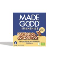 MadeGood Mornings Soft Baked Oat Bar Heidelbeere bio 150g