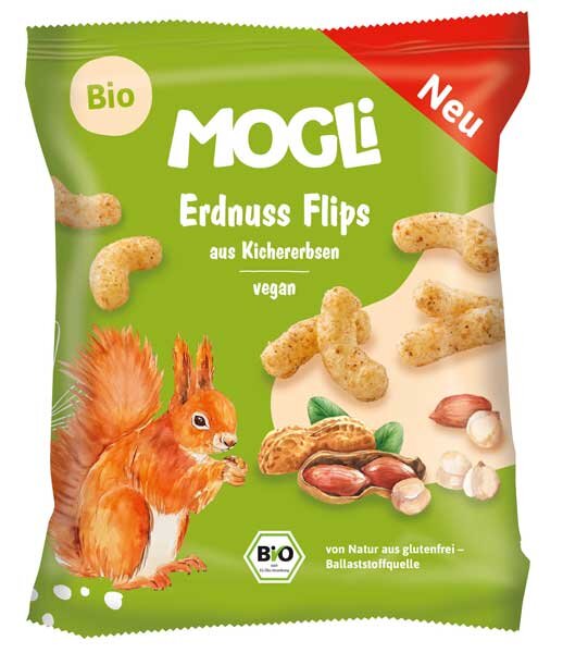 MOGLi Erdnuss Flips bio 30g