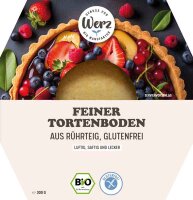 Werz Feiner Tortenboden aus Rührteig bio 300g
