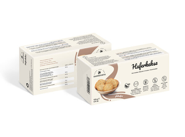 Hanneforth Haferkekse 125g