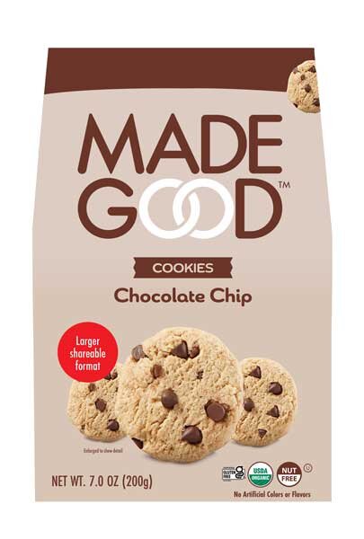 MadeGood Chocolate Chip Cookies bio 200g