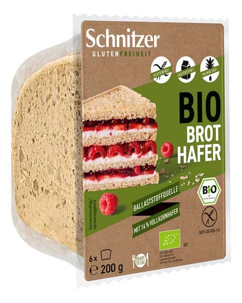 Schnitzer Brot Hafer bio 200g