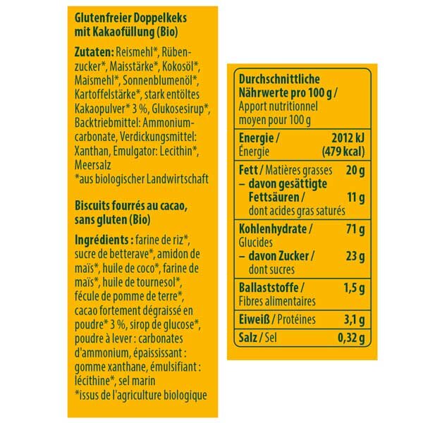 Alnavit Mini-Doppelkeks bio 125g
