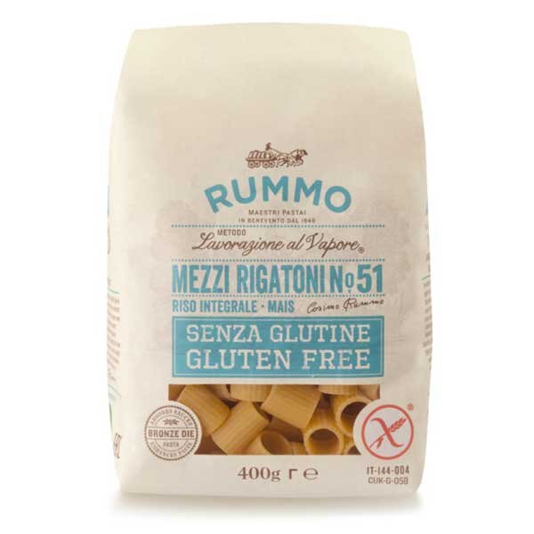 Rummo Mezzi Rigatoni No. 51 glutenfrei 400g