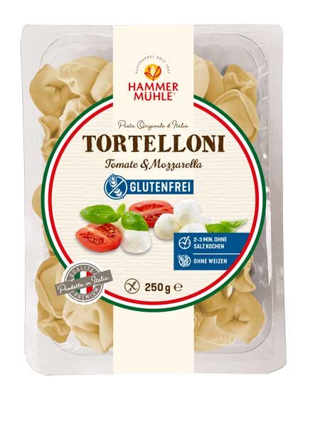 Hammermühle Tortelloni Tomate & Mozzarella 250g