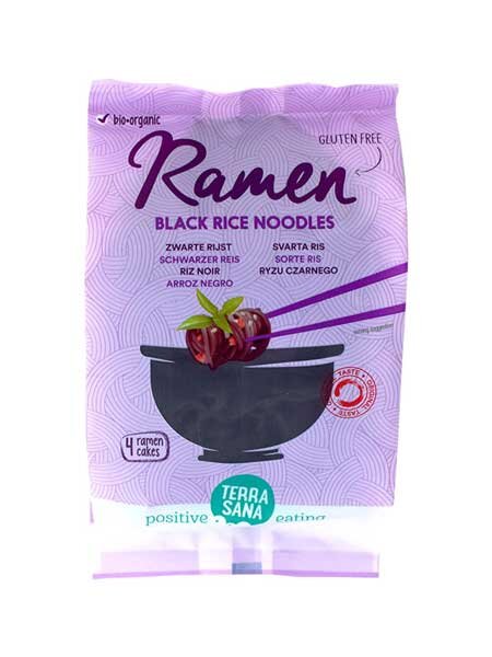 TERRASANA Ramen Schwarzer Reis bio 280g