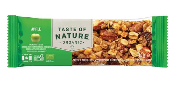 Taste of Nature Riegel Apple bio 40g