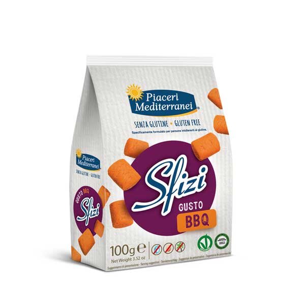 Piaceri Mediterranei Sfizi Cracker BBQ 100g