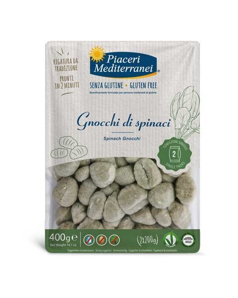 Piaceri Mediterranei Kartoffel Gnocchi mit Spinat 400g