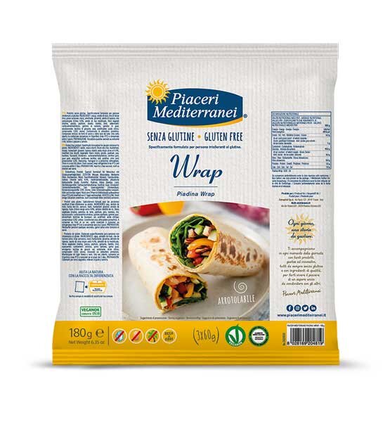 Piaceri Mediterranei Wrap 180g