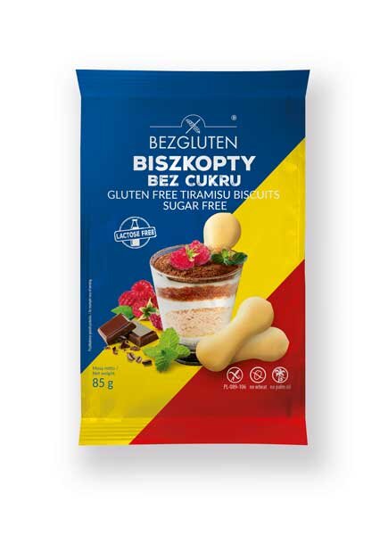 Bezgluten Löffelbiskuits sugar free 85g