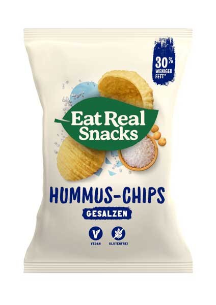 Eat Real Hummus Chips gesalzen 135g