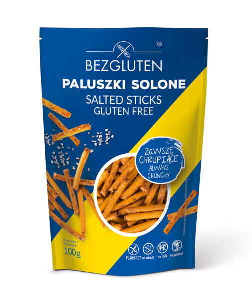 Bezgluten Salzstangen 100g