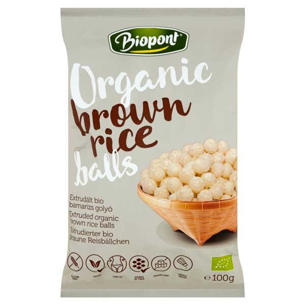 (MHD) Biopont Braune Reisbällchen bio 100g