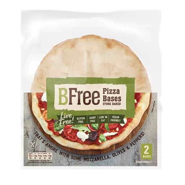 (MHD) BFree Pizza Bases 2x180g