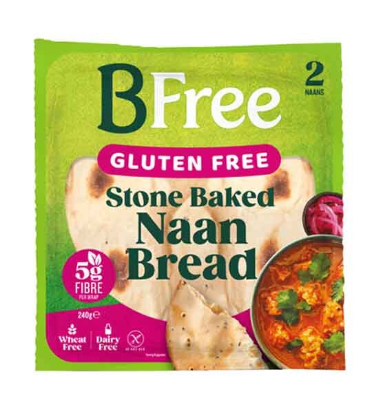 (MHD) BFree Naan Breads 240g